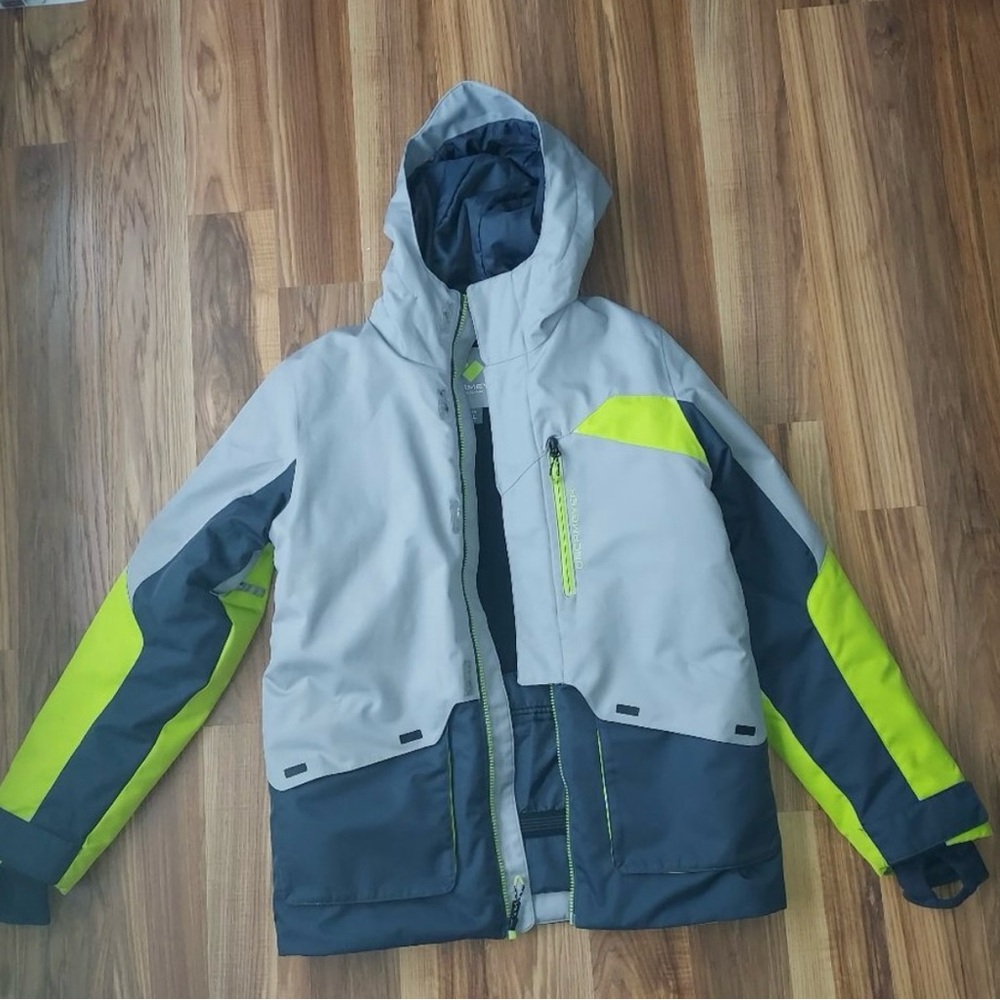Obermeyer Black and Gray Teen XL Jacket